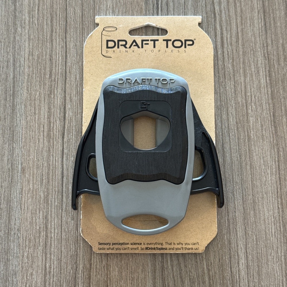 Draft Top LIFT Beer Soda Aluminum Can Opener 12 or 16 oz‎ Non-Cut Edge New